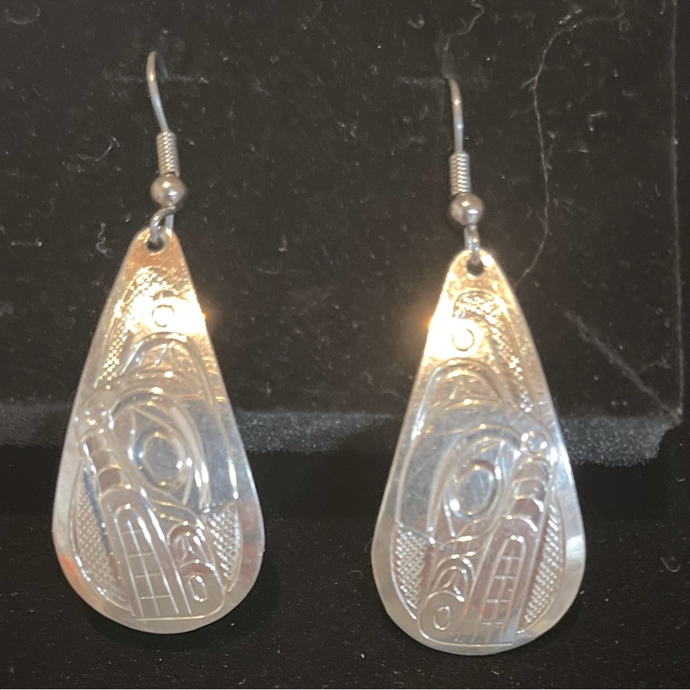 First Nation- Sterling Silver hand carved